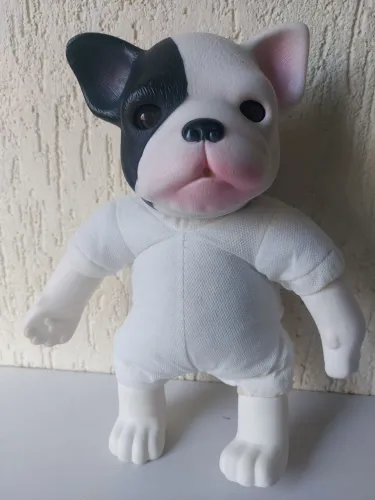Cachorro Bebê Pet Roma - Bulldog Francês (Filhotinhos Reborn)"