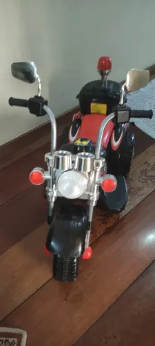 Moto Elétrica Infantil 6v Guardian X Preto Bang Toys