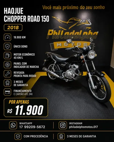 Haojue Chopper Road 150 150 cc
