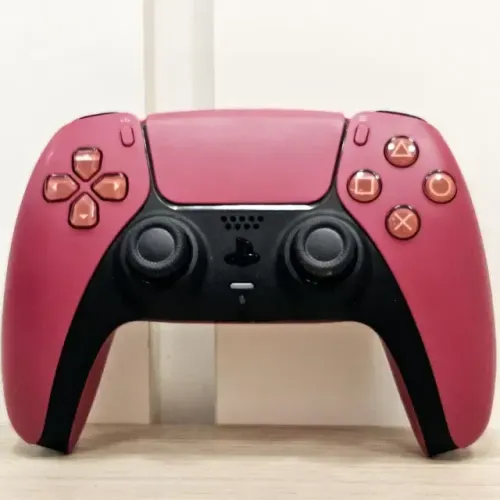 Controle Sony DualSense PS5, Sem Fio, Cosmic Red