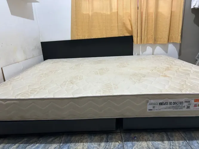 Cama estilo japonesa (Queen) com colchão