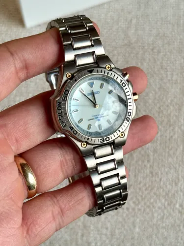 Relogio seiko titanium
