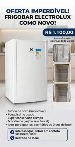 Frigobar Eletrolux 120l