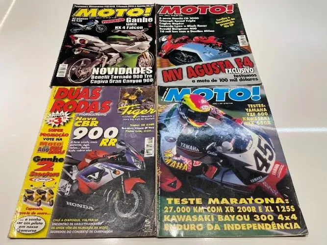 Lote Revista Moto! E Duas Rodas
