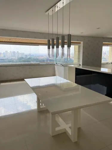 Ótimo apartamento com 3 suítes, 3 vagas, pronto para morar, com sacada Gourmet - Santo And