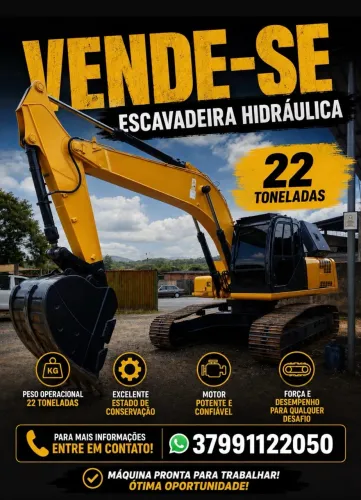 Escavadeira elétrica New Holland 215 b