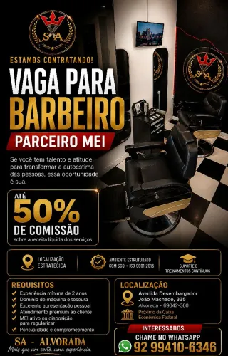 ATENÇÃO, BARBEIRO!