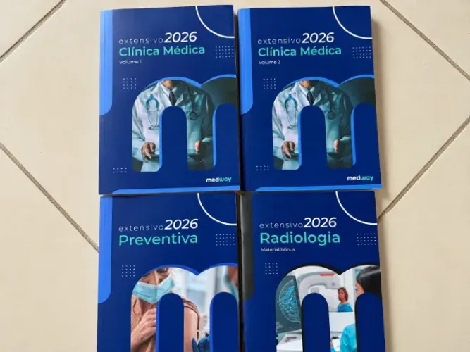 Apostilas Medway Extensivo 2026 (4 volumes)