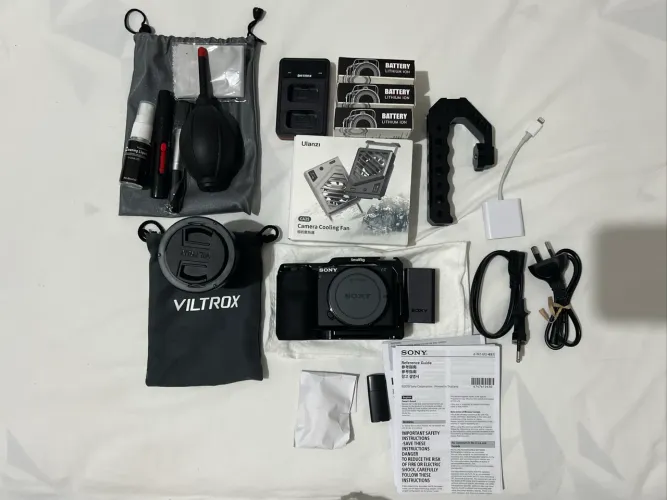 Câmera ZV-E10 + Lente Viltrox 23mm F/1.4 