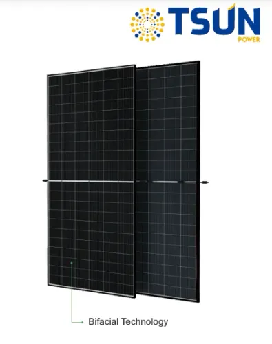 Placa Solar 630W bifacial