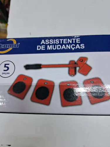 Assistente de Mudanças Atomo MO-BJ-S com 5 peças suporta 130 kg