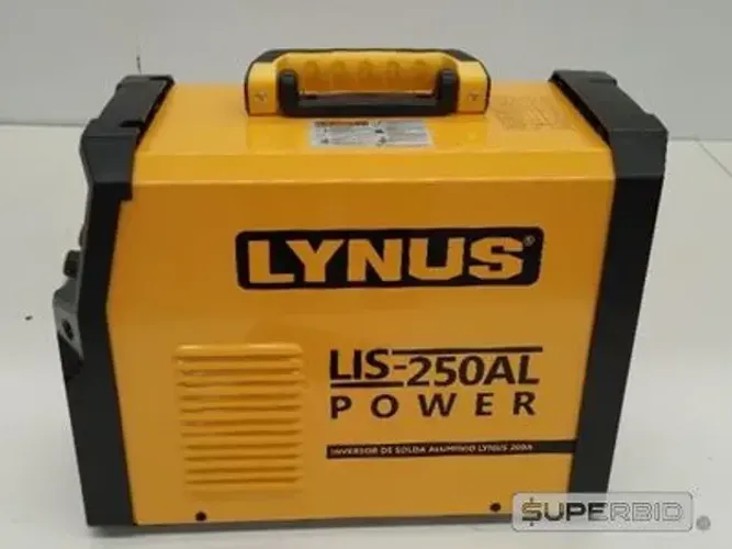 Máquina De Solda Inverter Lynus Lis-250al Power 50hz/60hz Testada e nunca usado