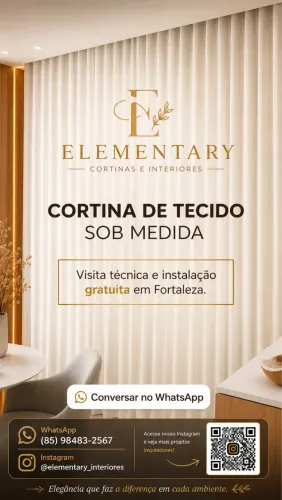     Cortinas Premium | Medição e Instalação Inclusas