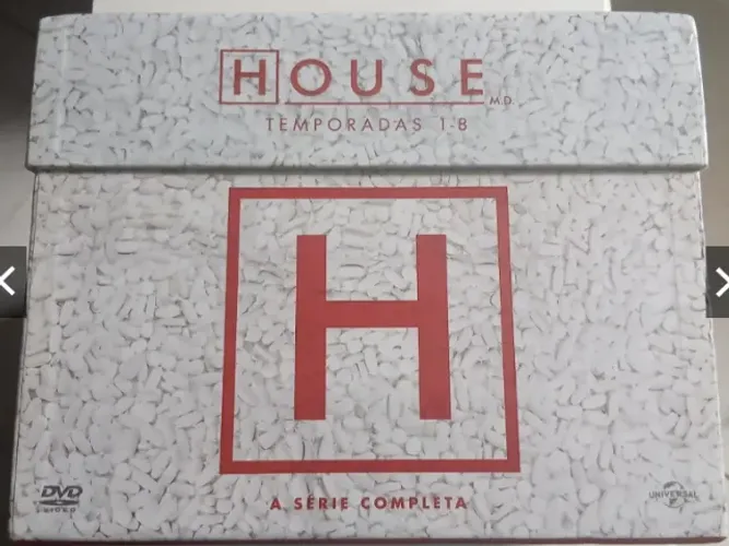 Dvd Coleção Dr. House temporadas 1 - 8 ler descrição