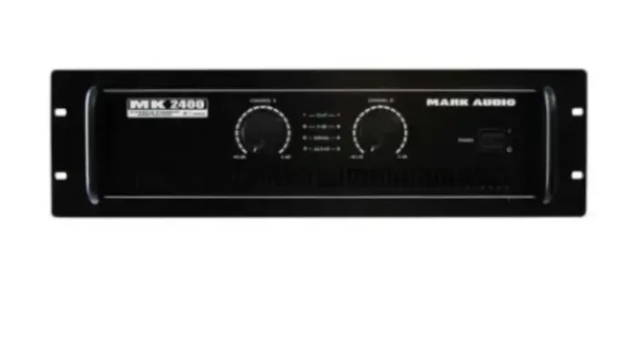 Amplificador De Potência Mark Audio 400 W RMS - MK 2400