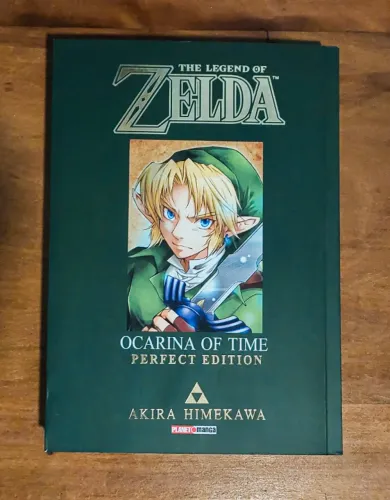 The Legends of Zelda Ocarina of Time Manga Perfect Edition Foil - Português Panini