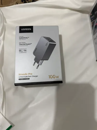Carregador Ugreen Nexode Pro 100w com tecnologia GAN