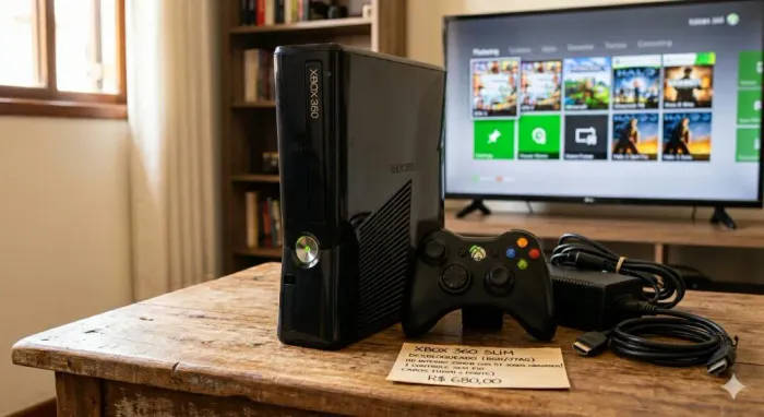 Xbox 360 desbloqueado + Jogos