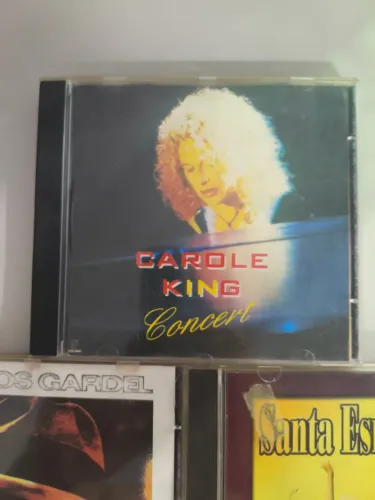 Kit 5 CDs Originais Flashback Carlos Gardel Trini Lopez Santa Esmeralda