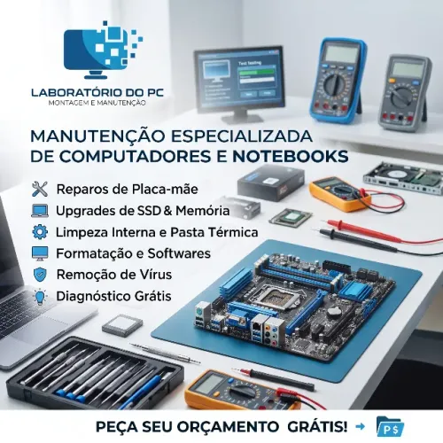 Assistência Técnica de Computadores e Notebooks | Laboratório do PC