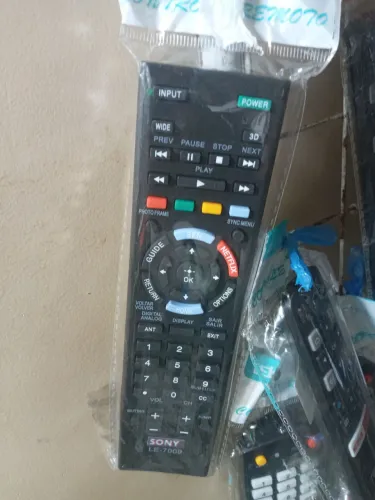 Controles de tv sony