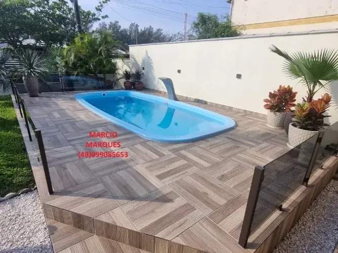 Casa Aconchegante para Aluguel por Diária em Bal. Arroio do Silva/SC com 4 quartos