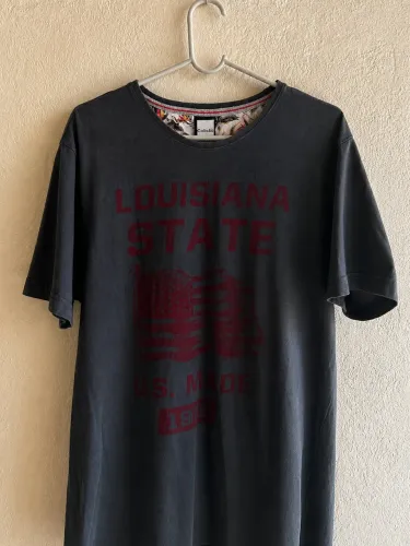 Camiseta Estampada Louisiana State tam M