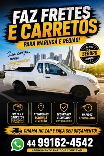 Fretes mudanças carretos