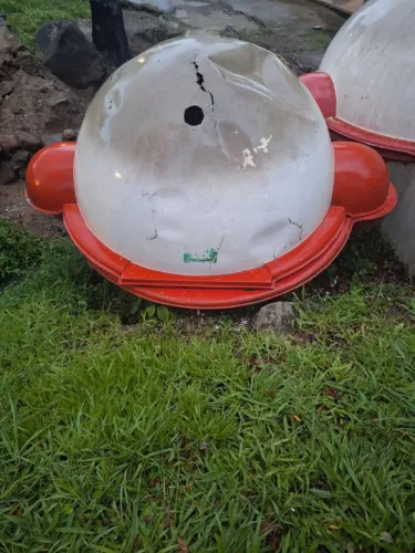 Bola de Cachorro Quente Com Avaria