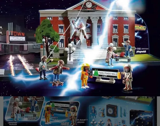 Playmobil De volta para o Futuro