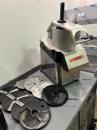 Multiprocessador de alimentos industrial 9 discos - METVISA - pronta entrega