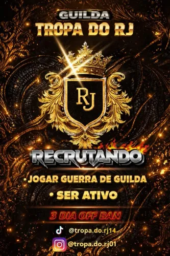 Faço banner de guilda /eventos pra jogos, ou para eventos presenciais, convites