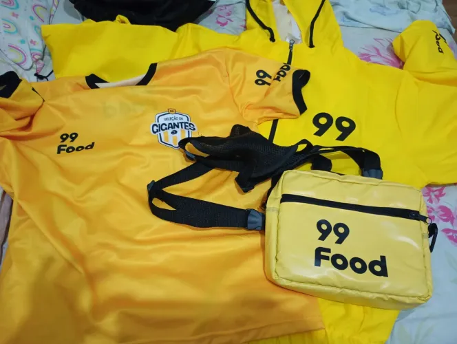 KIT DA 99 SELEÇÃO DE GIGANTES , CAMISA UV GG , CASACO CORTA VENTO GG , POCHETE - LACRADOS