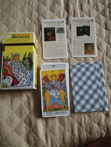 Tarot 100% plástico ORIGINAL US games clássico