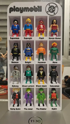 Playmobil DC coleção Kinder completa 