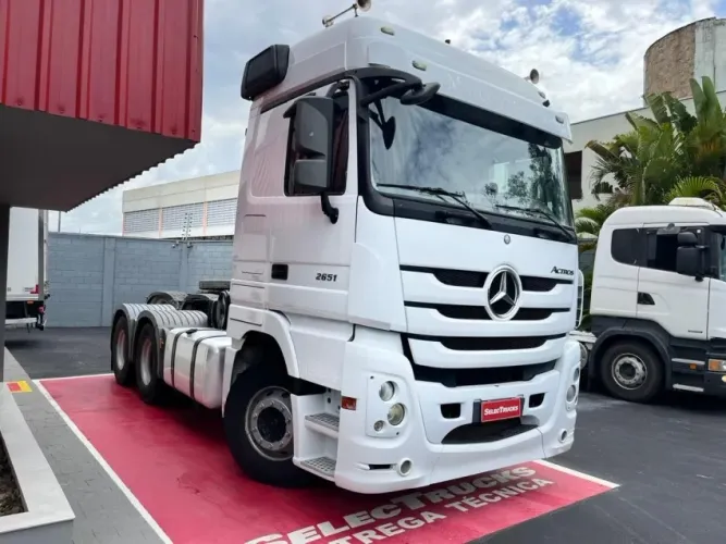 MERCEDES-BENZ ACTROS 2651 6X4 2018/2018 MEGASPACE