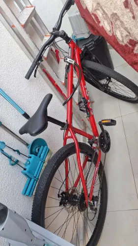 Bicicleta Aro 29 | 21 marchas- Caloi Vermelha