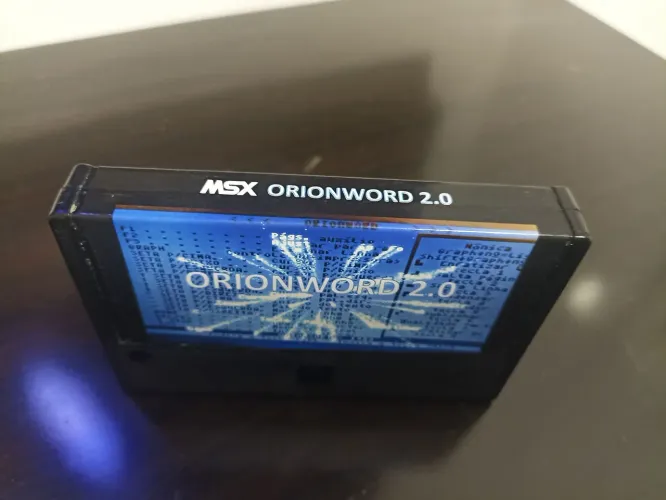 Cartucho MSX Orionword 