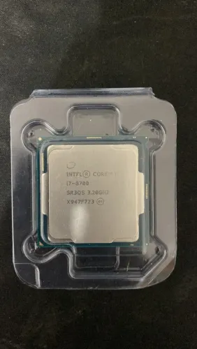 Processador Intel Core i7 8700 3.10ghz 6 núcleos/12 NOVA NO LACRE