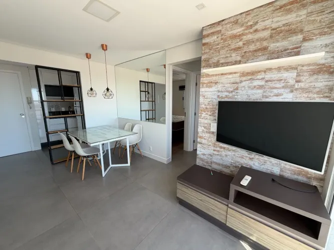 Apartamento mobiliado 2 dormitórios para alugar, 43 m² por R$ 3.380 - Jardim Guarujá - Sor
