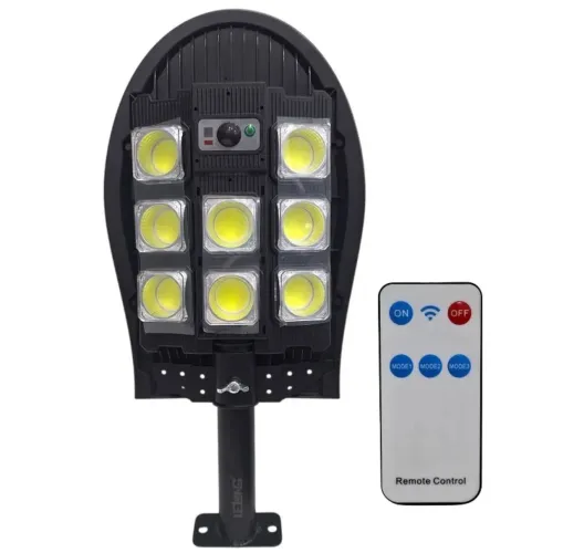 Luminária solar estilo Poste