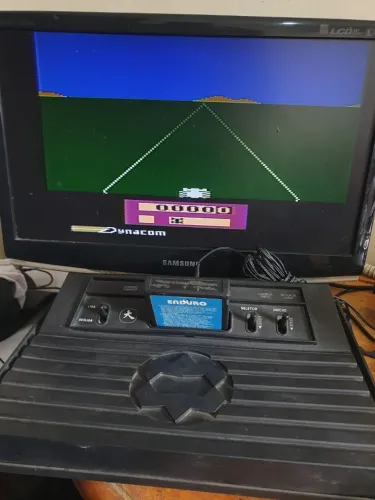 Console Atari Dactar 2600 Somente O Console Funcionando 100%