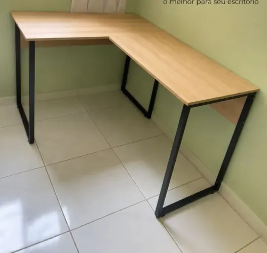 Mesa industrial em L DIRETO DA FABRICA VARIAS MEDIDAS