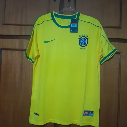Camisa Brasil retrô 98 - G