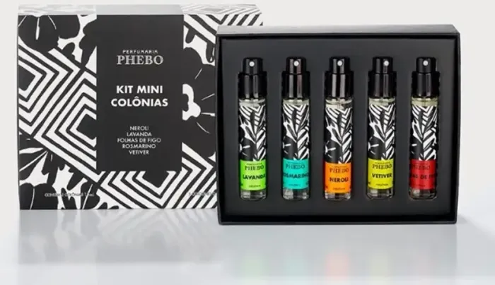 kit phebo coleção minicolônias águas - novo