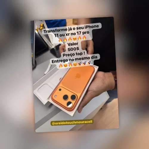 Que tal transformar seu iPhone XR OU 11 num 17 agora !?