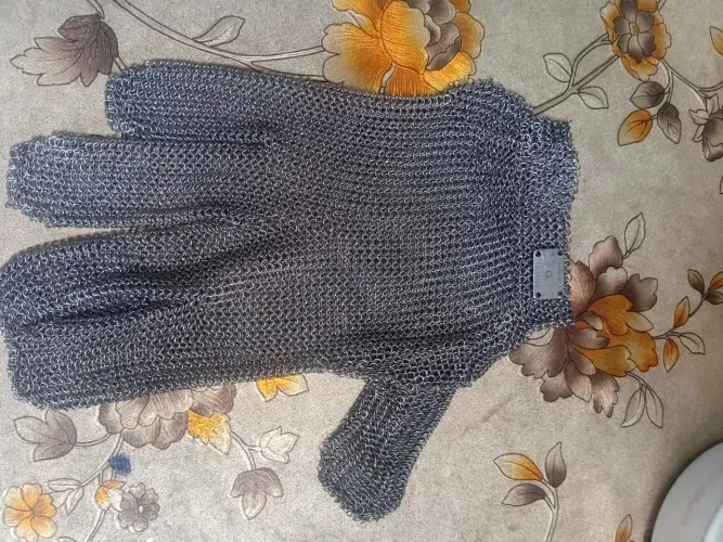Vendo, luva de de malha de Aço