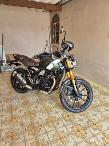 Scrambler 400x de Garagem! Apenas 385km