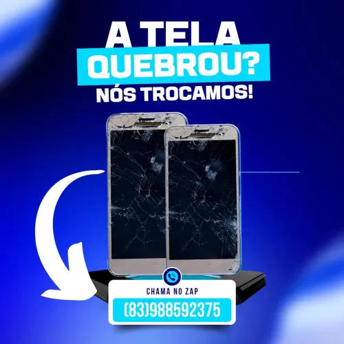 Troca de tela de celular