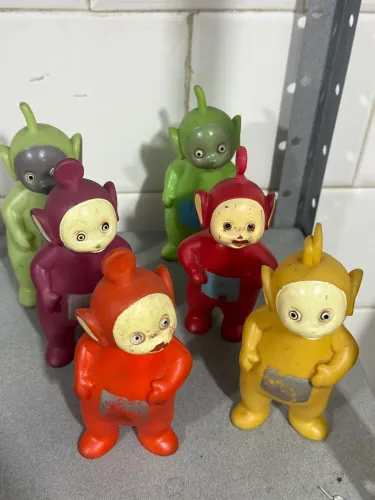 Lote 6 brinquedos do Teletubbies